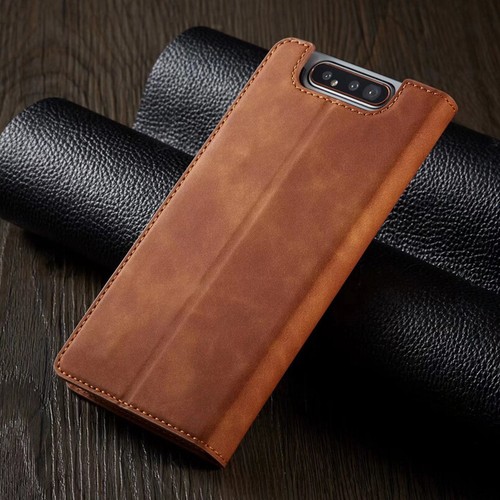 Slim Card Wallet Case Leather Flip Cover for Samsung A10 A20e A30s A40 A50 A70 - Picture 7 of 25