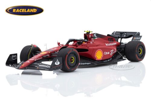 Ferrari F1-75 F1 Sieger GP Bahrain Sakhir 2022 Carlos Sainz, Looksmart 1:18 - Bild 1 von 6