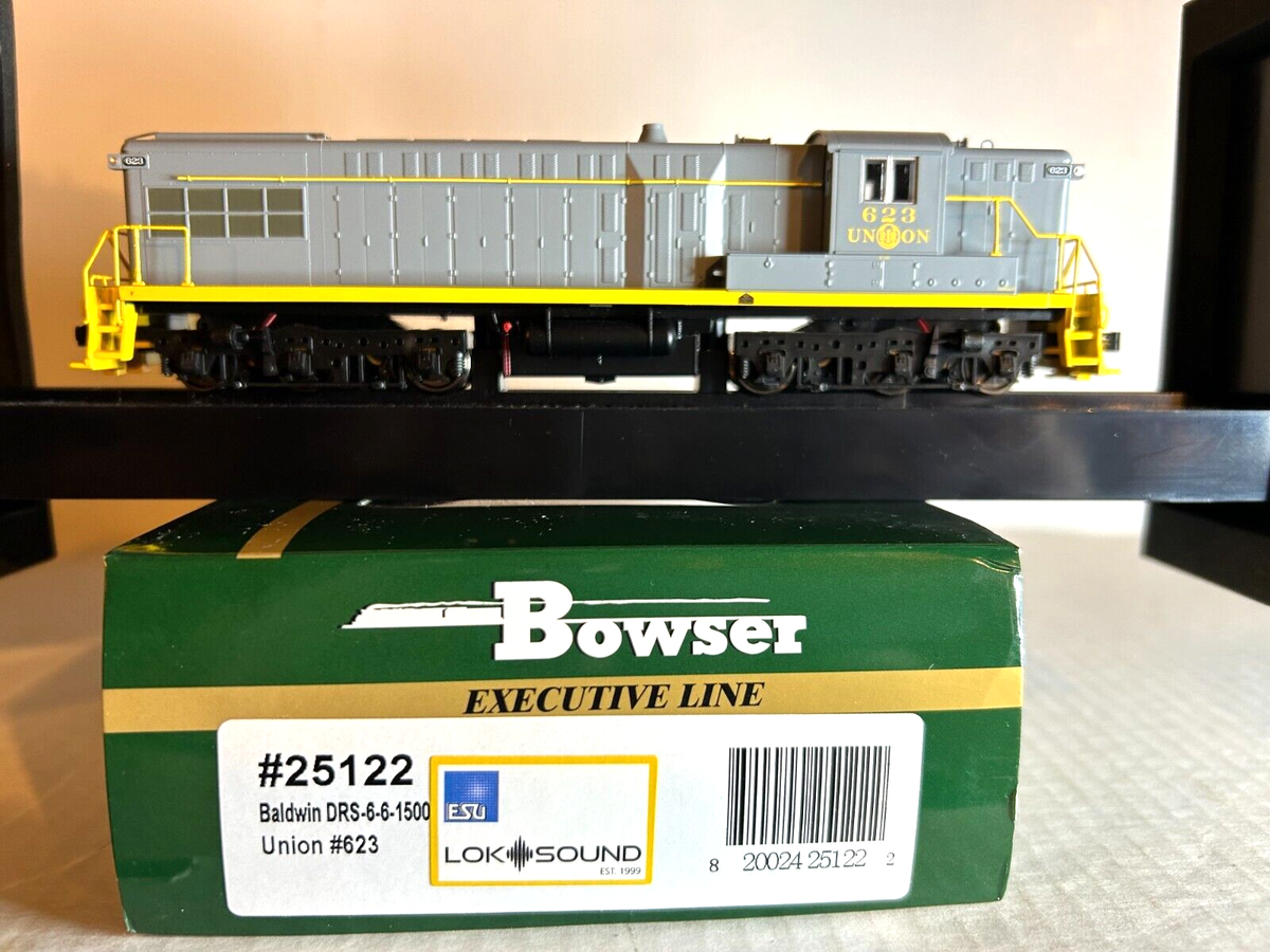 DWE straight-play 1~12 BOWSER #25122 Union R.R. Baldwin DRS 6 6 1500 Diesel Loco