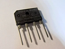 4x  RBV-404  Bridge Rectifier 4A 400v   ZIP4  SANKEN