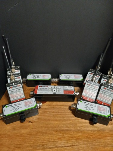 LOTE DE 12 EQUIPOS DE RADIO SISTEMA ALIMENTADOR CON FUGAS PBE MINECOM VHF LEER POR FAVOR - Imagen 1 de 4