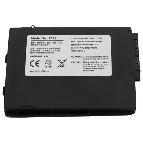 10 pièces batterie 4620 mAh pour Zebra TC70 TC75 TC7X BT-000318 BTRY-TC7X-46MPP-01 - Photo 5 sur 10
