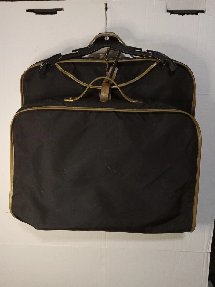 Bolsa de ropa colgante de viaje vintage Lark equipaje para trajes y vestidos Foto 3 de 4