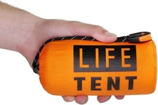 Go Time Gear Life Tent Emergency Survival Shelter 2 Person Emergency Tent Orange