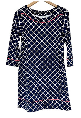 ladies navy shift dress Tailored Navy Linen Shift Dress