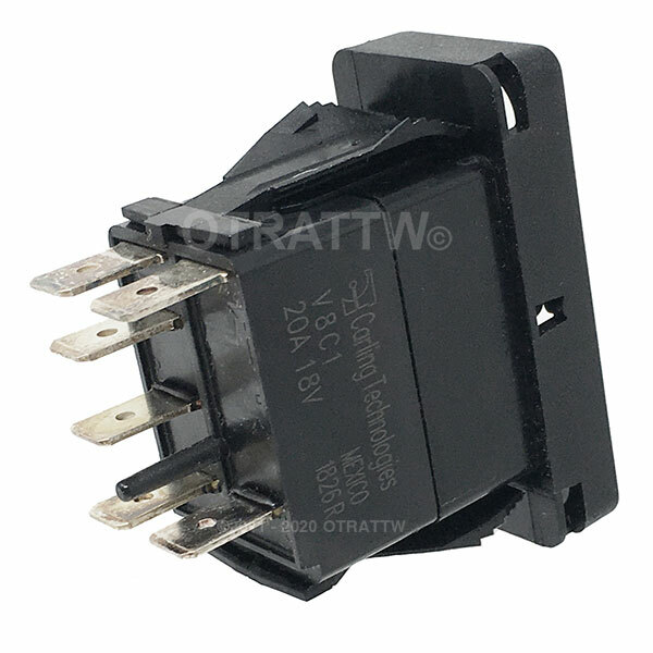 OTRATTW Carling Tech Contura XII Rocker Switch, Polaris WINCH IN/OUT