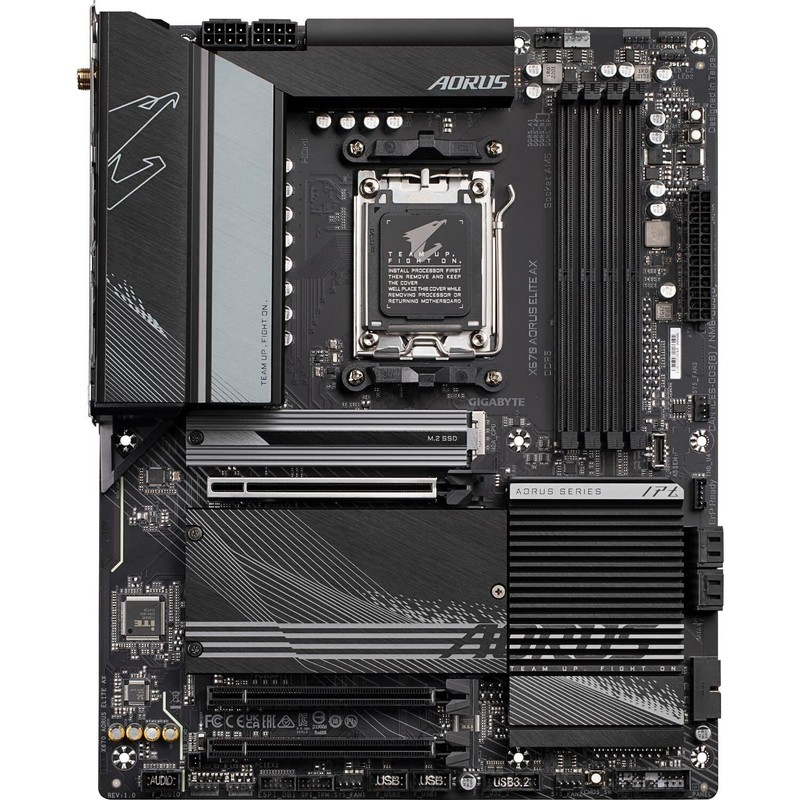 Gigabyte X670 AORUS ELITE AX ATX Gaming Motherboard AMD Socket AM5 DDR5 Support