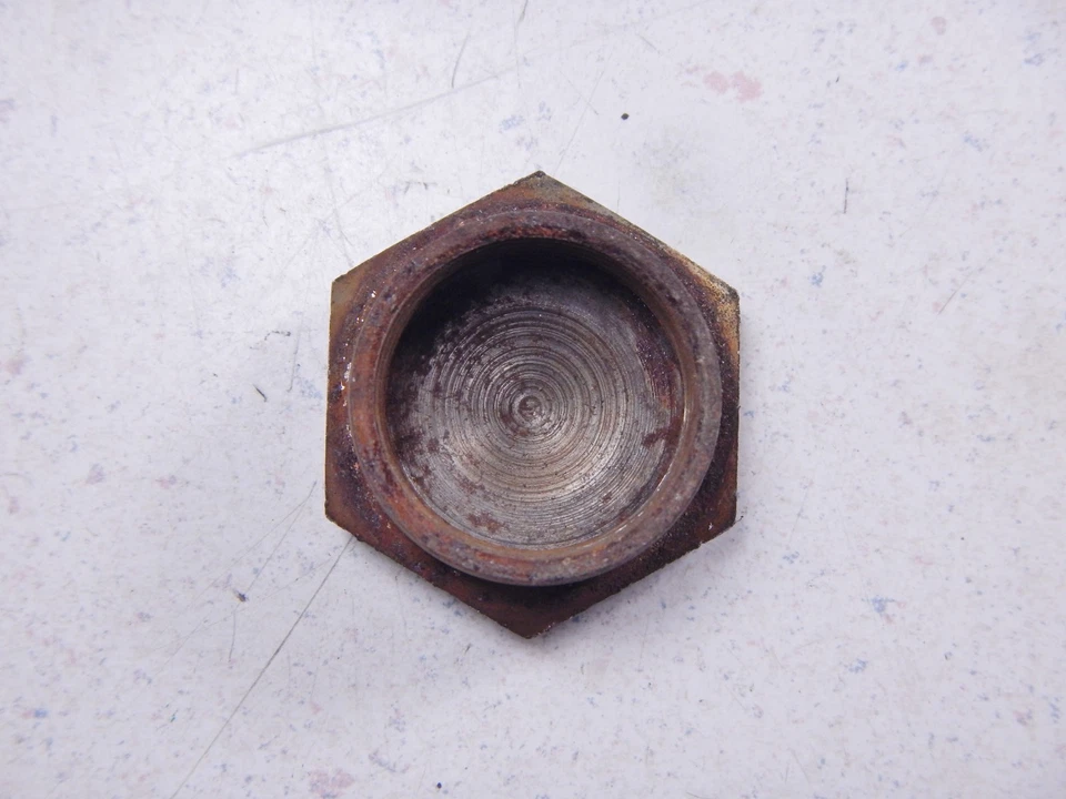 70 Hodaka Ace 100 Vástago de dirección superior triple tuerca de árbol Foto 4 de 4