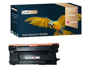 Toner pour HP CF453A Compatible (Magenta) x1 QUALITONER - Photo 1/4