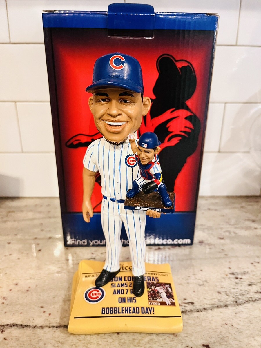 Willson Contreras Chicago Cubs Dual Bobblehead MLB FOCO | eBay