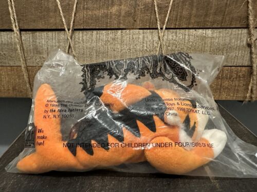 Meanies Special Edition Stuffed Plush Tiger Quaker Oats Promotion 1998 - Picture 6 of 9