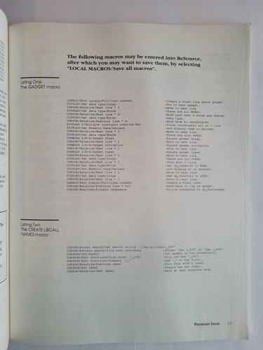 AC's TECH Magazine For The Commodore AMIGA (Dec 1990) Premiere Issue w/ Disc - Imagen 8 de 10