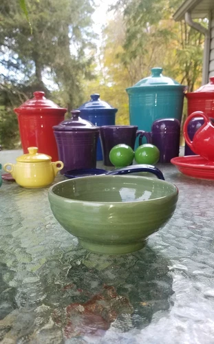 Small 5" rice BOWL sage green HOMER LAUGHLIN FIESTA  new