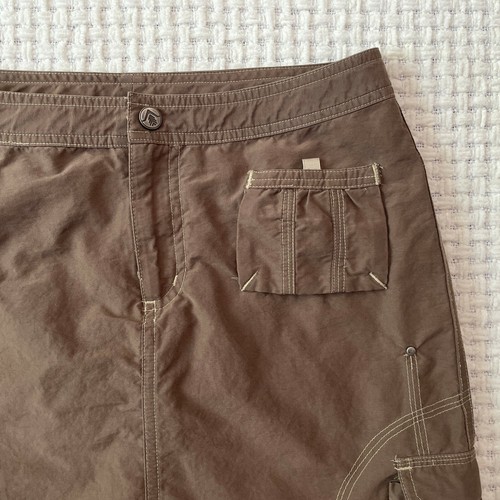Columbia Cargo Skirt Girls Size 14 Brown Hiking Outdoor Active Pockets - Picture 3 of 10
