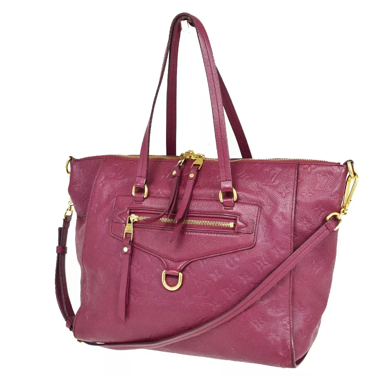 Lumineuse PM Tote Bag in Monogram Empreinte Leather, Gold Hardware