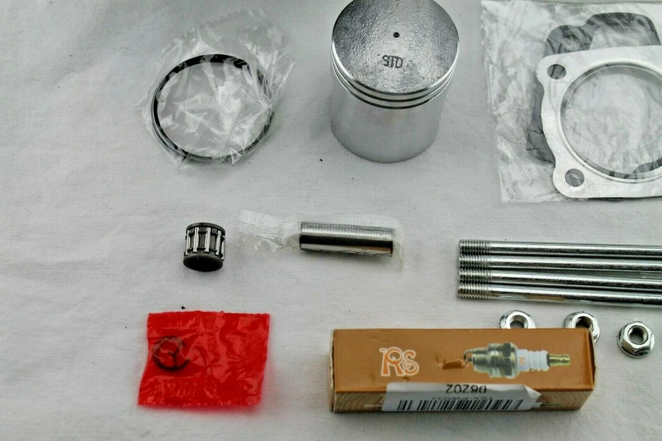 Yamaha PW50 60CC Big Bore Kit Cylinder Piston Ring Top End Rebuild For 1981-2022 - Image 2 of 4