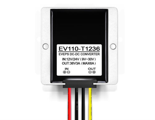 NEW Voltage Booster Power DC Converter Step Up Regulator 12V/24V to 36V 3A 108W - Picture 3 of 3