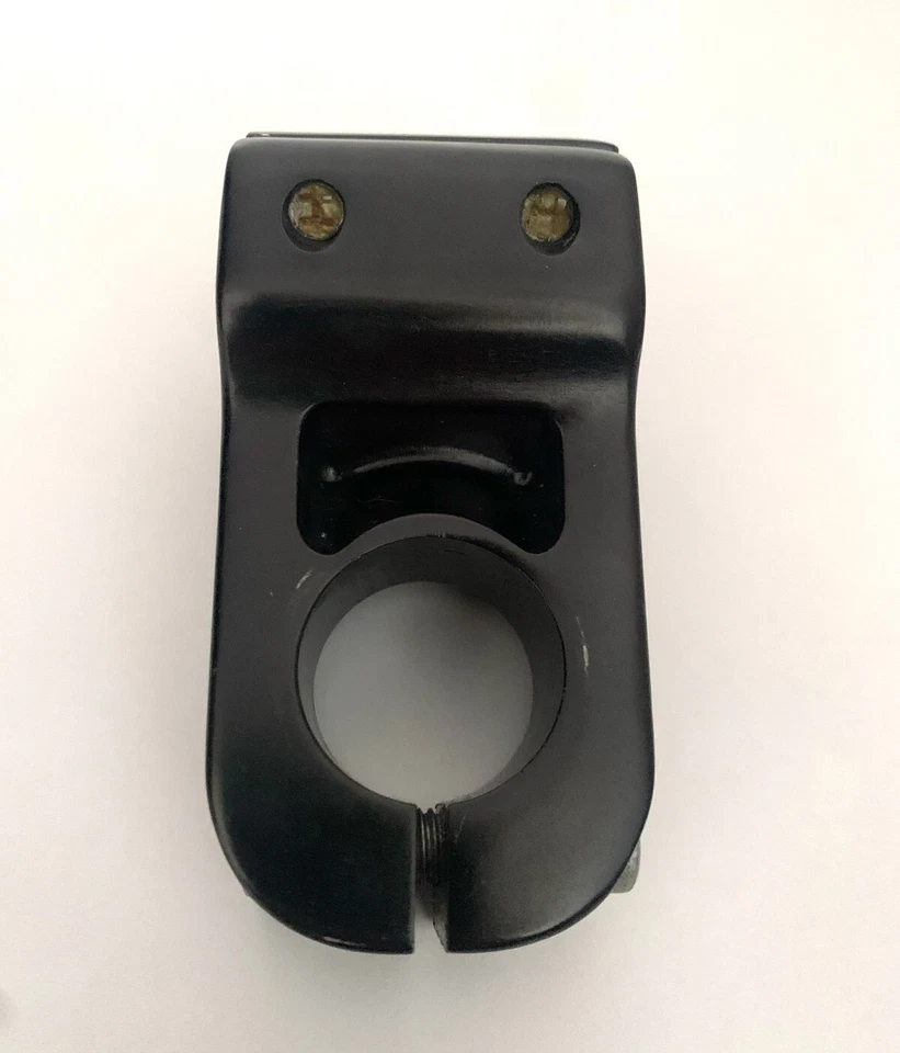 USADO BMX Vástago Carga Superior Cuello Sin Roscas 1-1/8 Haro 4 Pernos Negro 22.2mm Bicicleta Foto 3 de 4