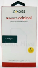 NEW Zagg Invisible-Shield LG STYLO 2 Original Screen Protector Premium LS775 OEM