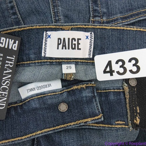 NEW PAIGE Women's Maternity Verdugo Ankle Skinny Jeans, 29 - Picture 14 of 16
