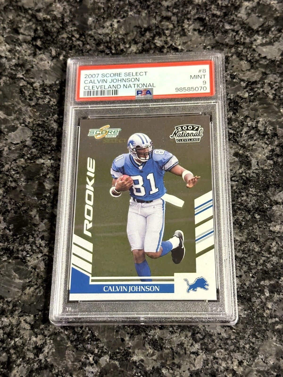 Calvin Johnson Score Select National #8 Cleveland National