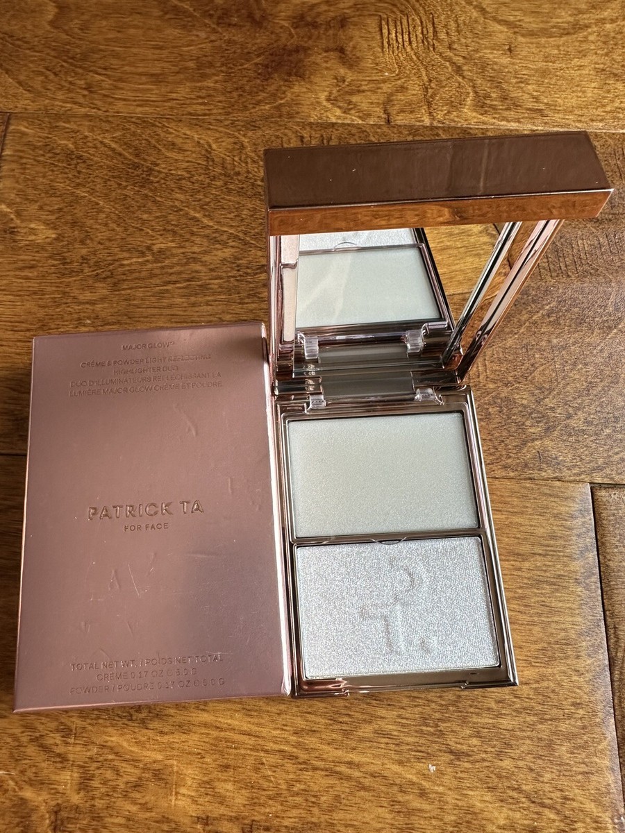 新品● PATRICK TA パウダー クリーム ハイライター My Love Patrick Ta MY LOVE Major Glow Creme & Powder Highlighter Duo
