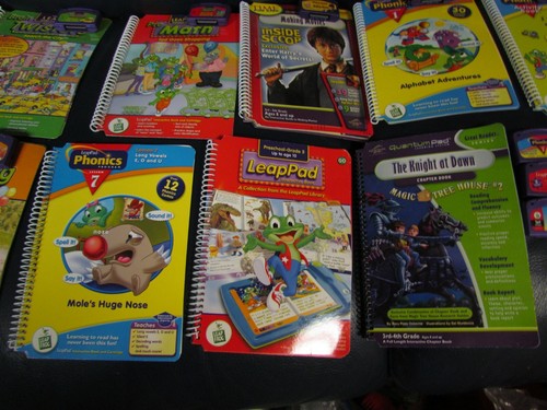 Leap Frog Leap Pad Books and Games 9 Plus Arthur Harry Potter Phonics and more - Picture 5 of 6