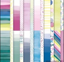 Stampin Up Bright  Beautiful Designer Series Paper 6x6, 161449, 48 Sheets NIP.