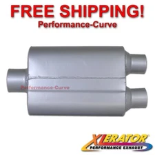 3" in / 2.5" Dual - Performance 2 Chamber Muffler - Xlerator VX Series - VX0402