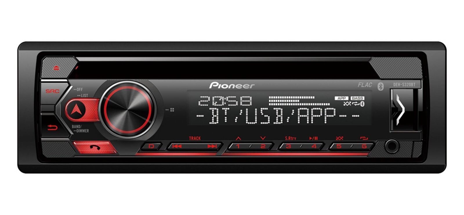Pioneer 1-DIN Autoradio CD Bluetooth Spotify USB für Audi TT 1998-2006 ohne Bose