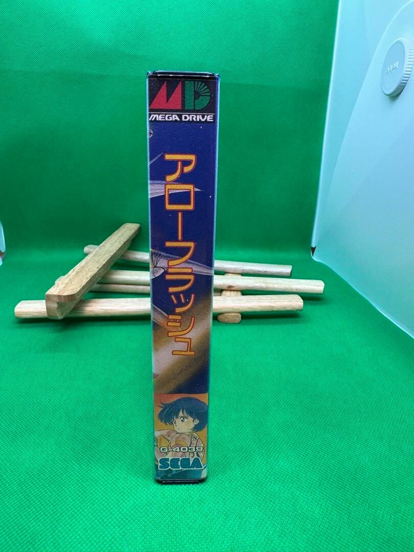 Arrow Flash Sega Mega Drive Game Cartridge Japan, New Arrow Flash Sega Mega Drive Game Cartridge Japan, New
