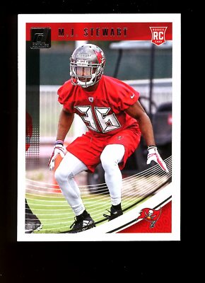 2018 Donruss #371 MJ M.J. Stewart Tampa Bay Buccaneers RC Rookie Card Qty