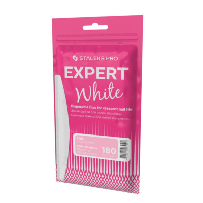Staleks disposable files for crescent nail file EXPERT 42 (50 pcs) -DFE-42