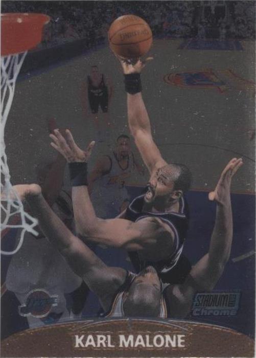 1999-00 Topps Stadium Club Chrome - Karl Malone #4 - 1 of 2