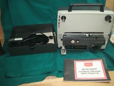 Sears Du-All Eight Automatic Threading Movie Projector 9229 with Original Box