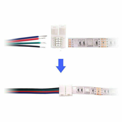 2 /4 /5 Pin For 3528/5050 LED Strip Light Extension Wire Cable Cord Connector - Picture 22 of 29