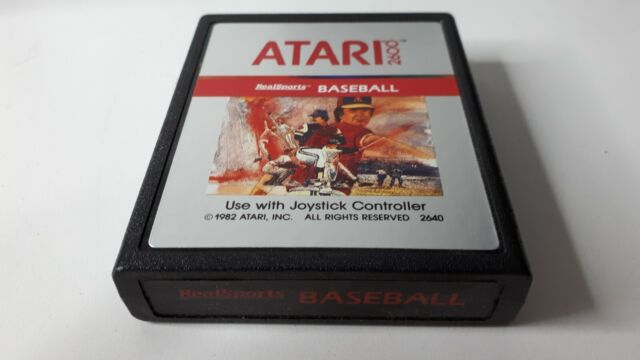 Real Sports Baseball - Atari 2600 Game Authentic