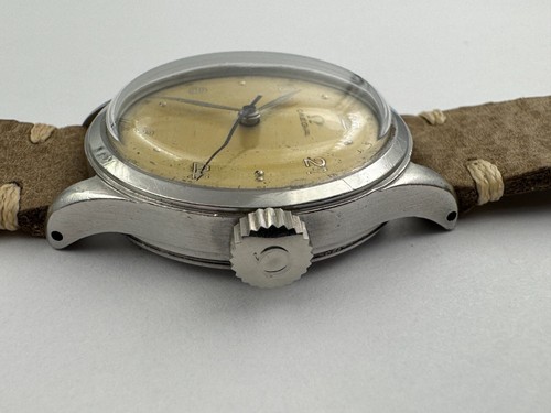 Vintage OMEGA Military Style Manual Winding Arabic Dial all SS Cal Ω 283 - 35 mm - Picture 4 of 22