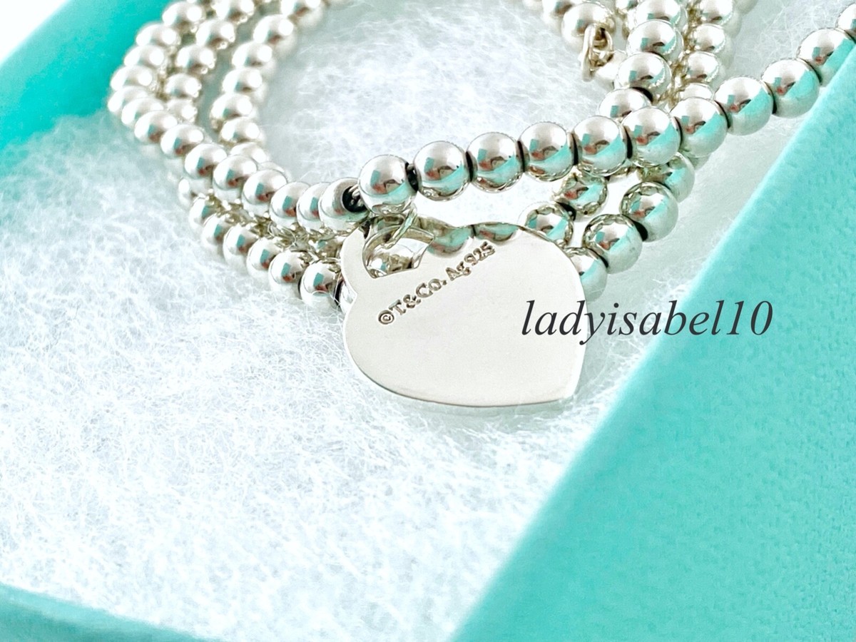 TIFFANY＆CO. ティファニー ラビングハート 1Pダイヤネックレス