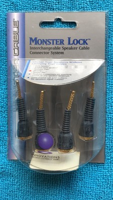 monster cable speaker connectors