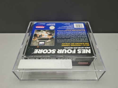 NES FOUR SCORE NUEVO Y SIN USAR VGA 85 NM+ NINTENDO CIB EMBALAJE ORIGINAL VERSIÓN ALEMANA - SIN WATA - Imagen 15 de 16
