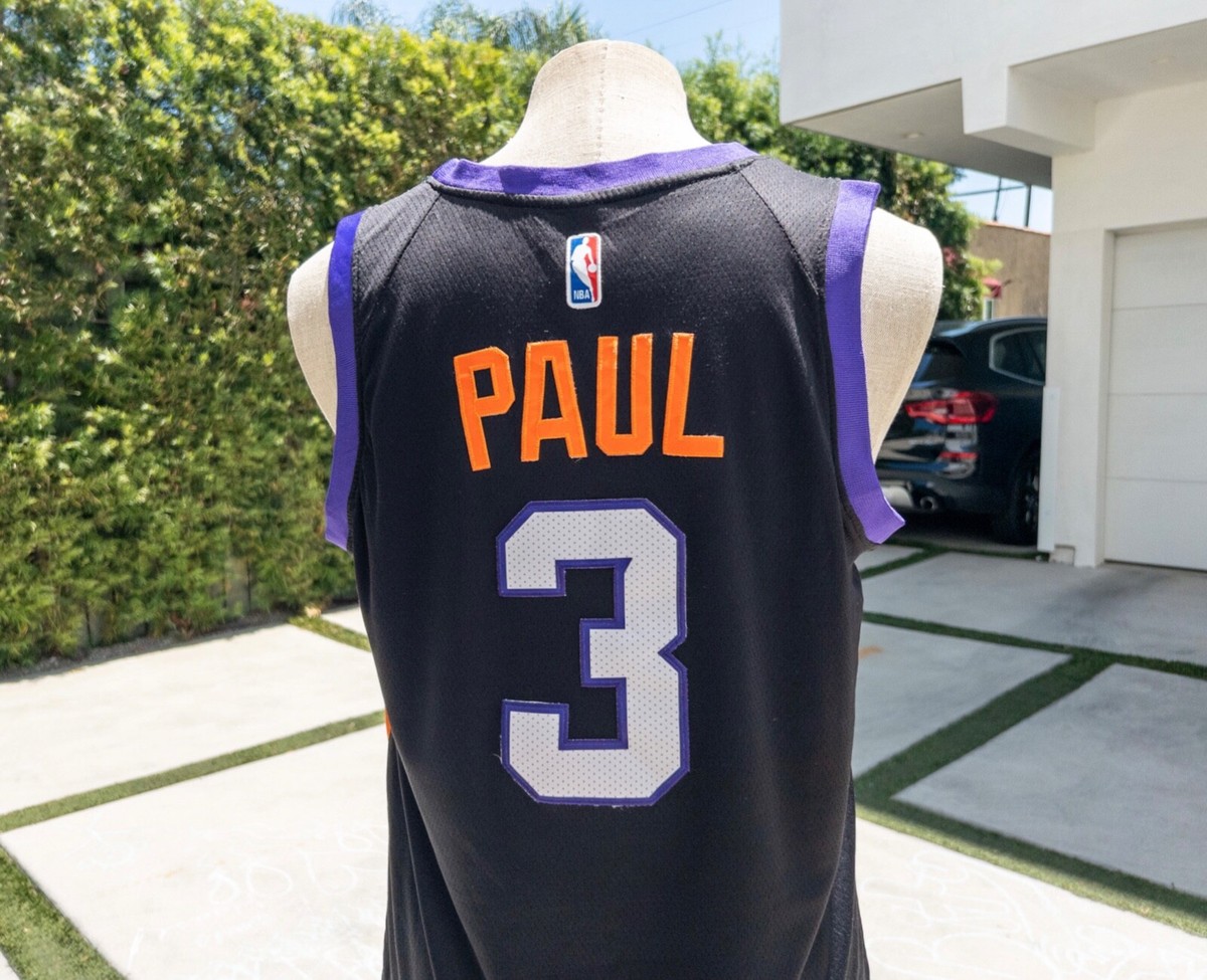 CHRIS PAUL #3 Phoenix Suns Nba Vintage Basketball Jersey by