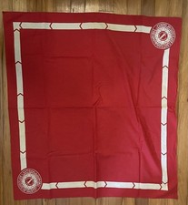 1937 National Jamboree Full Square Neckerchief Boy Scout 1930’s Scarf BSA 