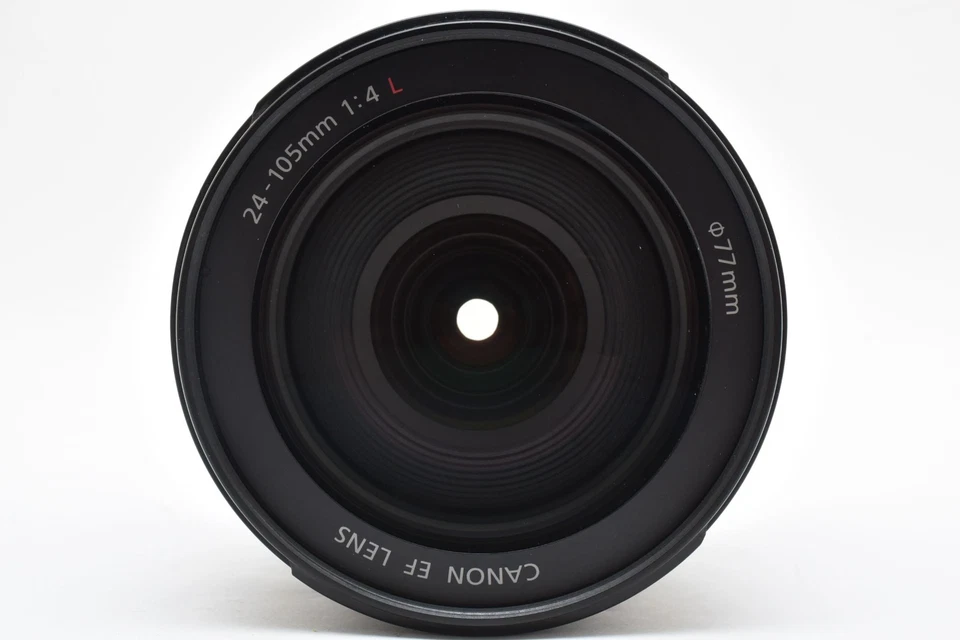 Lente zoom Canon EF 24-105 mm F4 L IS USM con tapas, capucha de Japón (excelente) Foto 3 de 4