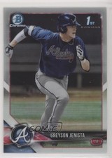 2018 Bowman Draft Chrome Refractor Greyson Jenista #BDC-31 y8h