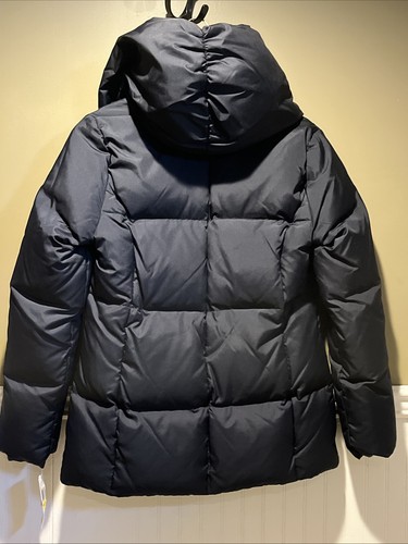 MICHAEL KORS Women's Quilted Down Packable Hooded Puffer Jacket M Navy NWT - Picture 13 of 13