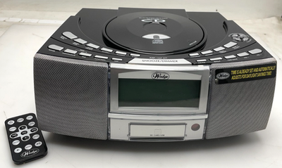 Wedge A4116 CD Player USB SD AM/FM Alarm Clock Radio Tested w