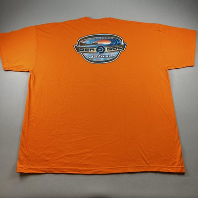 #ad Vintage OP Ocean Pacific T Shirt Mens 3XL Orange Deluxe Surf Beach Made USA y2k $20.99