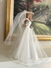 Cindy McClure Bride Doll "Wedding In A Sun-Filled Arbor" RARE — photo 4