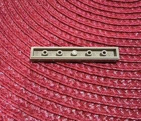 Lego 6636pb09 Tile 1 x 6 Dark Tan Star Wars 7660 Vulture Droid Pattern 1 Piece